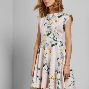 Ted baker floral pink dress